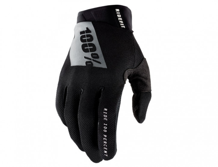 100% Ridefit Handschuhe schwarz