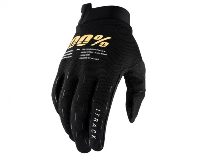 100% iTrack Handschuhe schwarz