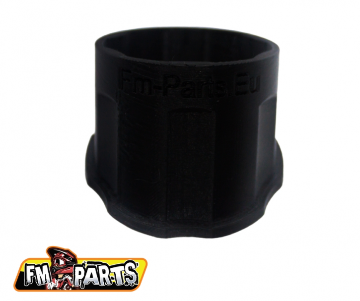 FM-Parts Oil filler sleeve Protection for KTM Husqvarna Gas Gas TPI 250 300 Black