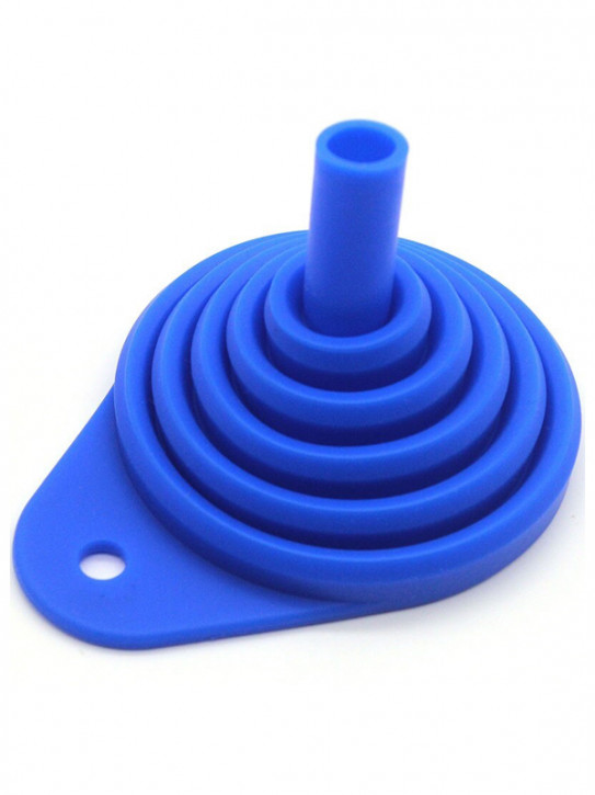 4MX silicone funnel foldable Blue