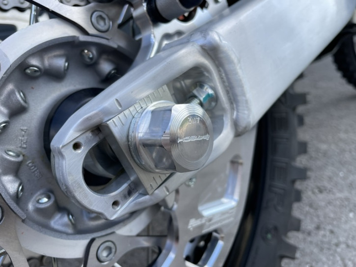 P-Tech Achsmutter geschlossen für KTM Husqvarna Gas Gas 2024-
