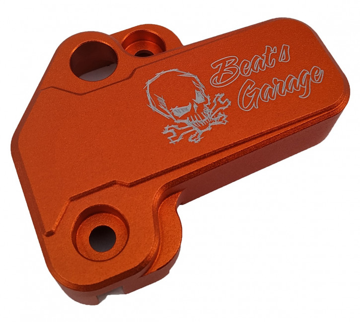 Beat's Garage Drosselklappensensor TPI/TEi Schutz für KTM/HVA/Gas Gas Orange