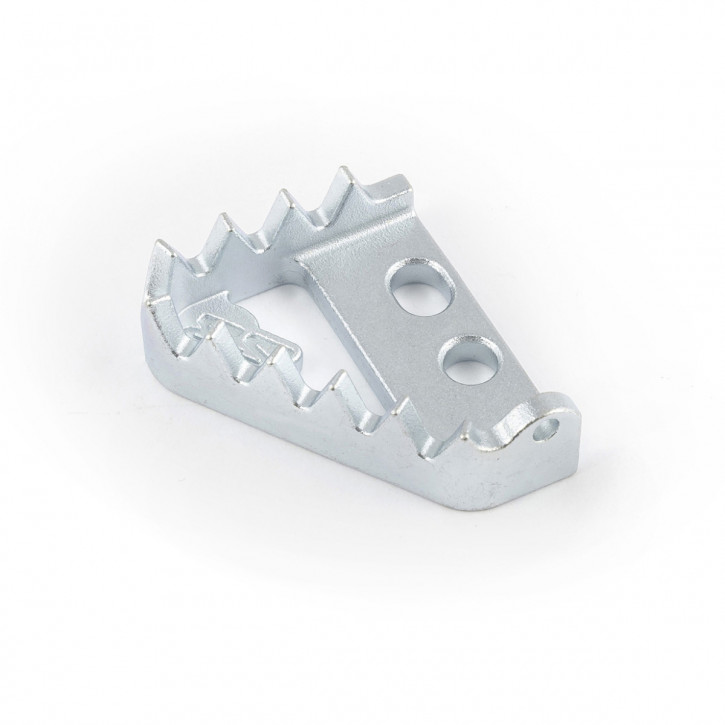 S3 Bremspedalauftritt "Punk" silber für KTM Husqvarna Gas Gas Beta Sherco Rieju