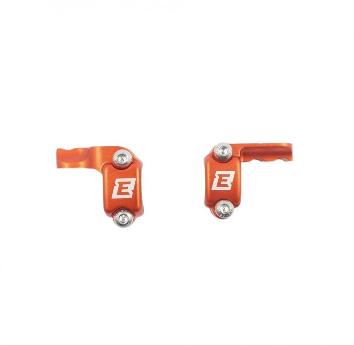 EnduroExpert Armaturen Protektor für Brembo Kupplung und Bremse orange