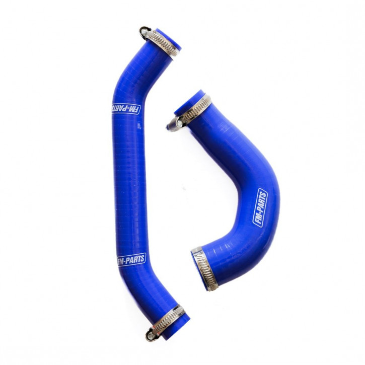 FM-Parts Silicone Radiator hose kit for KTM Husqvarna Gas Gas 250 300 2024- Blue