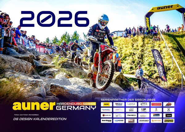 Wand calender AUNER HardEnduroSeries Germany 2026