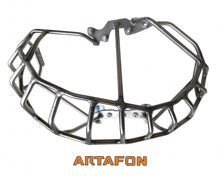 Artafon PG10 exhaust pipe protector stainless steel for KTM EXC 250 300 2024- Husqvarna TE Gas Gas EC