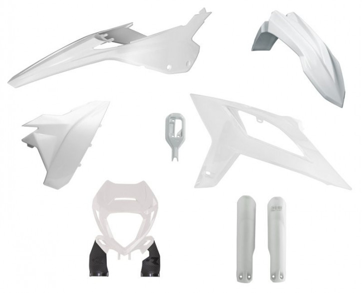 R-Tech Plastic kit 7 pieces for Beta RR 2020- White