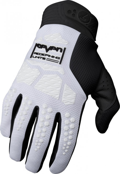 Seven Rival Ascent Handschuhe weiß/schwarz