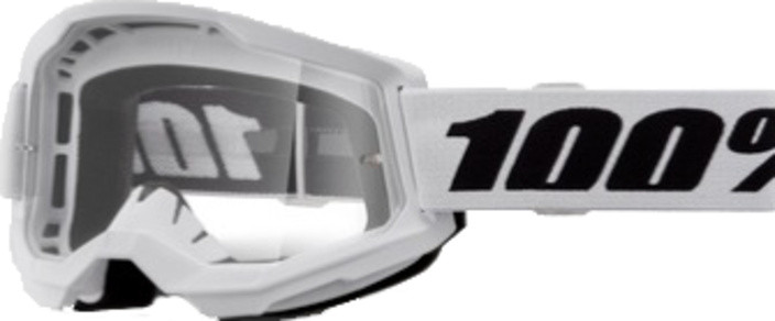 100% Strata 2 Brille weiss
