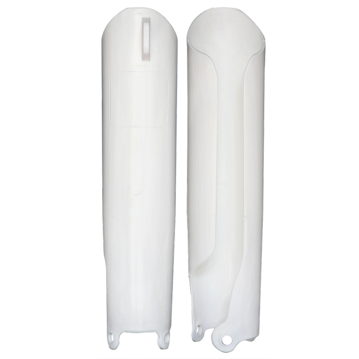 ProTech Full Wrap 350° fork protectors for Honda White