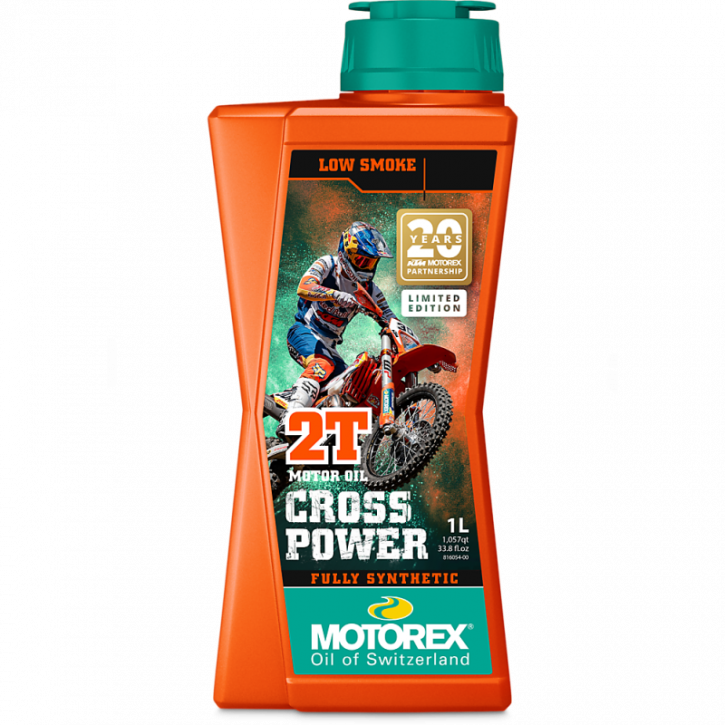 Motorex Cross Power 2T Motoröl 1 Liter Limited Edition