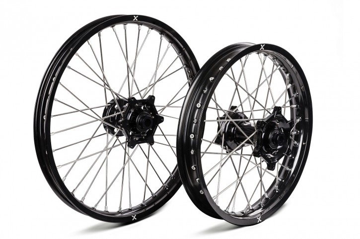 X-Grip Wheel-Set for KTM HVA Beta Black