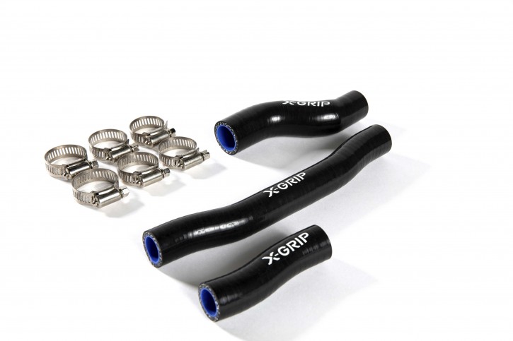 X-Grip Silicone Radiator Hoses for KTM HVA 19-20 Black