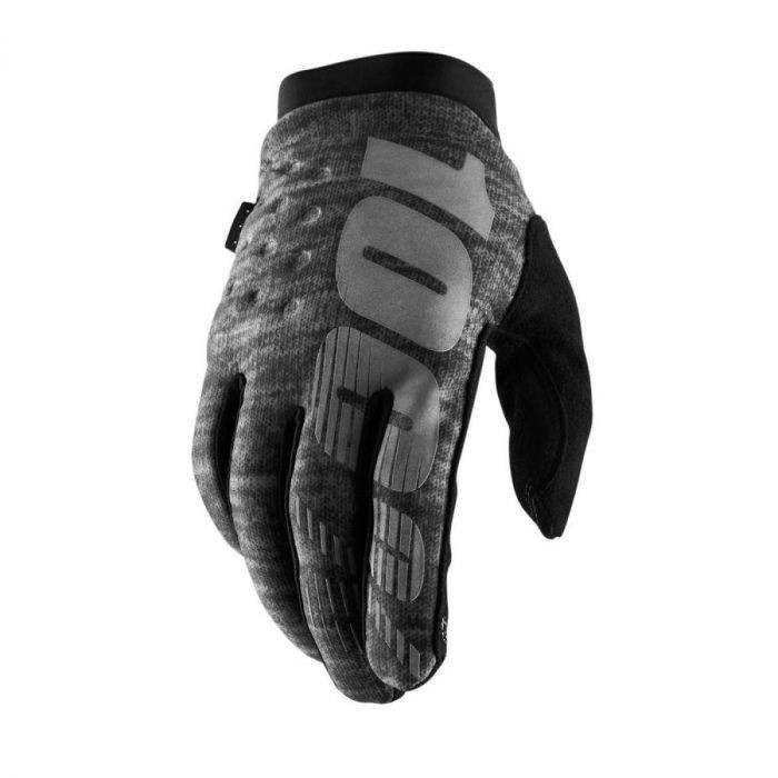 100% Brisker Cold Weather Glove grey