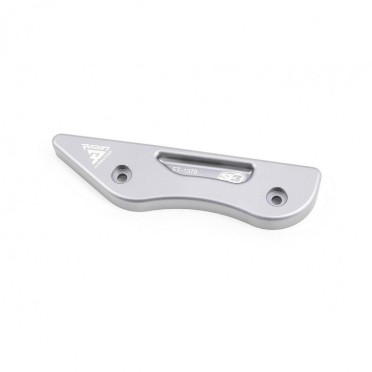 S3 Swingarm chain guide protection silver