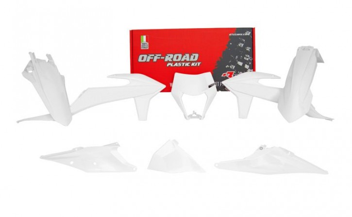 R-Tech Plastic Kit for KTM EXC EXC-F SX 2020- White
