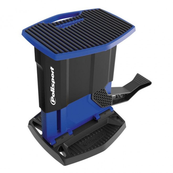 Polisport motorcycle lift stand foldable Blue