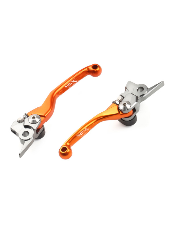 4MX Flexlever Set CNC Clutchlever Brakelever KTM 4MX-MAN08-OR