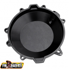 FM-Parts clutch cover reinforced for KTM EXC TPI Husqvarna TE 250 300 2017-2023 Gas Gas EC 2021-2023 Black