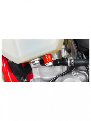 4MX Aluminum Fuel Connector for KTM Husqvarna Gas Gas Red
