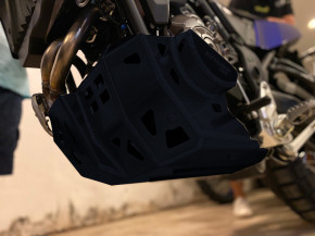 MotoES aluminum engine guard black for Yamaha Tenere 700 Euro5 2021-2024