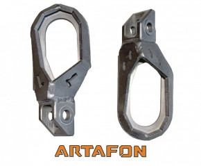 Artafon Edelstahl Fussrasten für KTM Husqvarna Gas Gas 2024- mit Versatz -5mm/-7mm