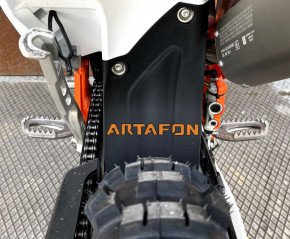Artafon Edelstahl Fussrasten für KTM Husqvarna Gas Gas 2024- mit Versatz -5mm/-7mm