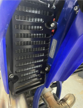 FM-Parts aluminum radiator guard for Sherco SE SEF 2025- black