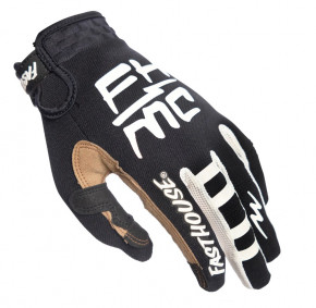 Fasthouse Speed Style Hot Wheels Gloves white/black L