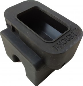 J-Mount Single for Garmin Etrex 10/20/30 Black