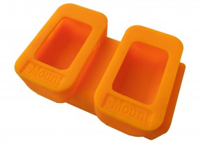 J-Mount Double für Garmin Etrex 10/20/30 Orange