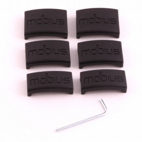 Mobius Knee Brace X8 weiß-gelb