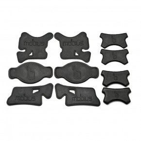 Mobius Knee Brace X8 weiß-gelb XL