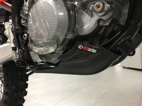 Wolfcarbon Carbon engine guard skid plate for KTM EXC, Husqvarna TE 250 300 2017-