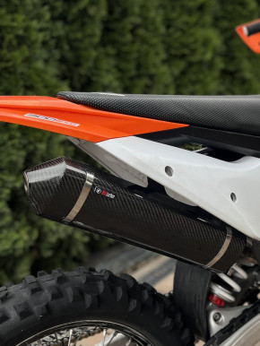 Wolfcarbon Endschalldämpferschutz für KTM EXC Husqvarna TE Gas Gas EC 250 300 2020-
