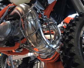 Artafon PG01 Krümmerschutz Edelstahl für KTM EXC 250 300 17-19 Husqvarna TE