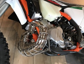 Artafon PG06 Krümmerschutz Edelstahl für KTM EXC 250 300 2020 Husqvarna TE