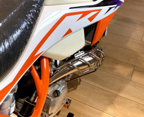 Artafon PG06 X Krümmerschutz Edelstahl für KTM EXC 250 300 2020- Husqvarna TE Gas Gas EC 2021-