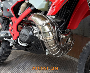 Artafon PG18 Krümmerschutz Edelstahl für Rieju MR Pro 300i 2026