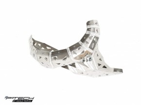 Skid plate with exhaust guard for KTM SX EXC HVA TX TE 19- Gas Gas EC 21-