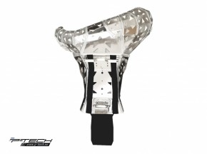 Skid plate with exhaust guard and plastic bottom for KTM SX EXC HVA TX TE 19- Gas Gas EC 21-