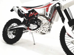P-Tech Skid plate with exhaust guard for Beta RR 250 300 2020-