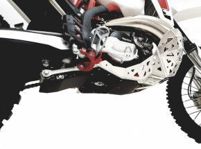 P-Tech Skid plate with exhaust and linkage guard and plastic bottom for Beta RR 250 300 2020-