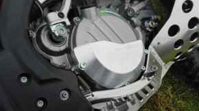 P-Tech Aluminium Kupplungsdeckelschutz für KTM 250 300 EXC TPI Husqvarna TE 2017-2023