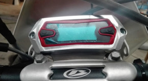 P-Tech Speedometer Tachometer Aluminum Protection for Beta RR 2013- Xtrainer 2017-