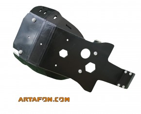 Artafon SP13 skid plate with linkage protection HDPE plastic for KTM EXC 250 300 Husqvarna TE 2017-