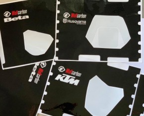 Wolfcarbon Schutzaufkleber Set für KTM 2020-