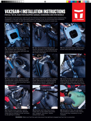 VForce 4 Membran für KTM Husqvarna Gas Gas 2024-