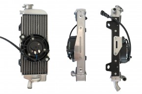 X-Grip Radiator Fan-Set for KTM/HVA TPI TEi 250 300